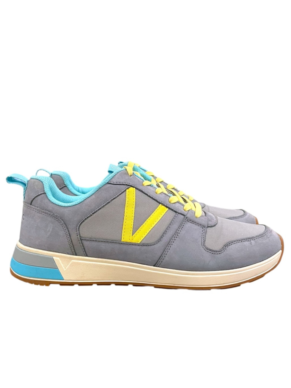 Vionic Womens Size 10 Curran Rechelle Sneakers Walking Comfort Support Gray